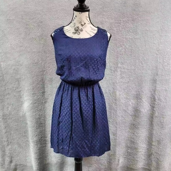 Lilly Pulitzer Blue Sleeveless Scoop Neck Sundress size s - Picture 1 of 7